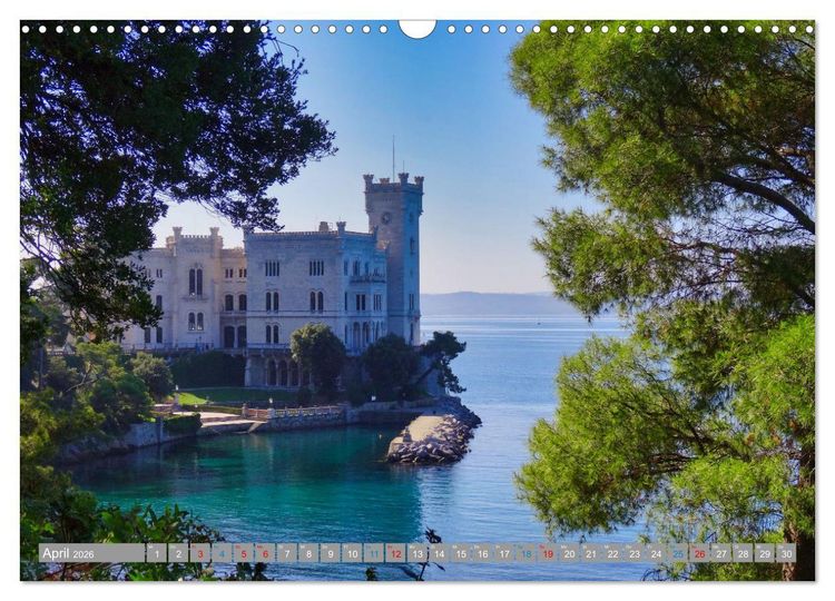 Produktbild: Friaul, Berge und Meer (Wandkalender 2026 DIN A3 quer), CALVENDO Monatskalender