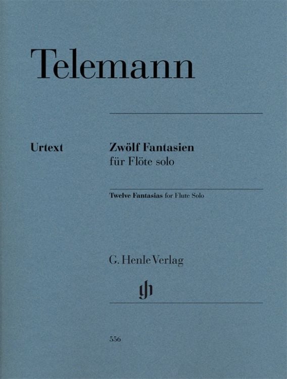 Produktbild: Georg Philipp Telemann - Zwölf Fantasien für Flöte solo TWV 40:2-13