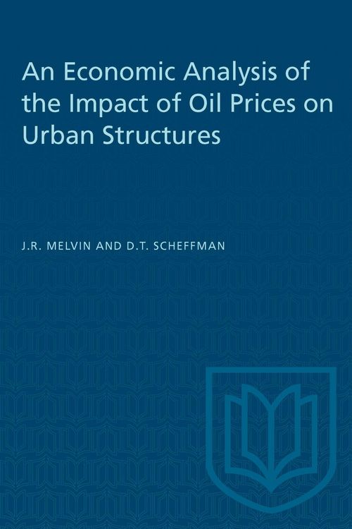 Produktbild: An Economic Analysis of the Impact of Oil Prices on Urban Structures