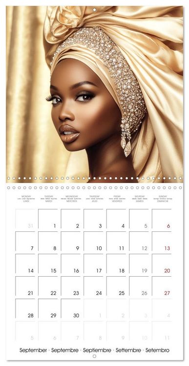 Produktbild: African Touch (Wall Calendar 2026 12 &times; 12 Inch) CALVENDO 12 Month Wall Calendar