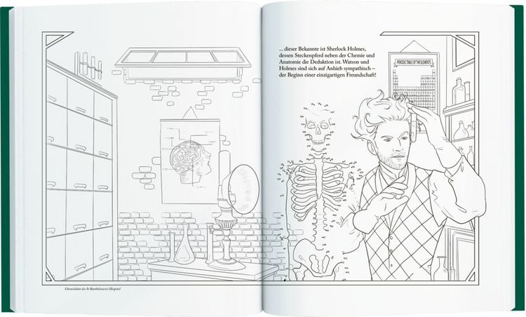Produktbild: S.Holmes - Das gr. Punkt-zu-Punkt-Malbuch (Creative Time)