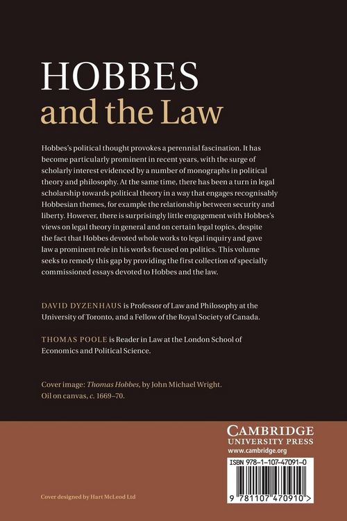 Produktbild: Hobbes and the Law