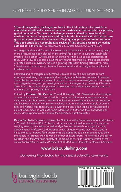 Produktbild: Seaweed and microalgae as alternative sources of protein