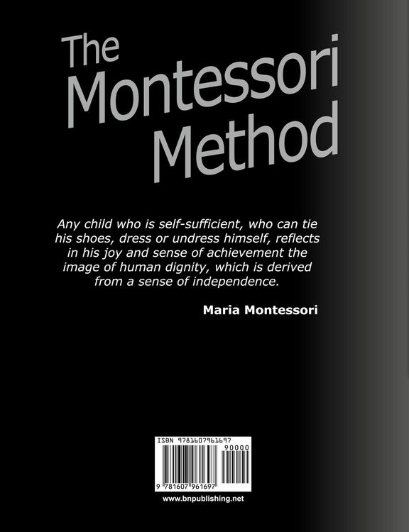 Produktbild: The Montessori Method