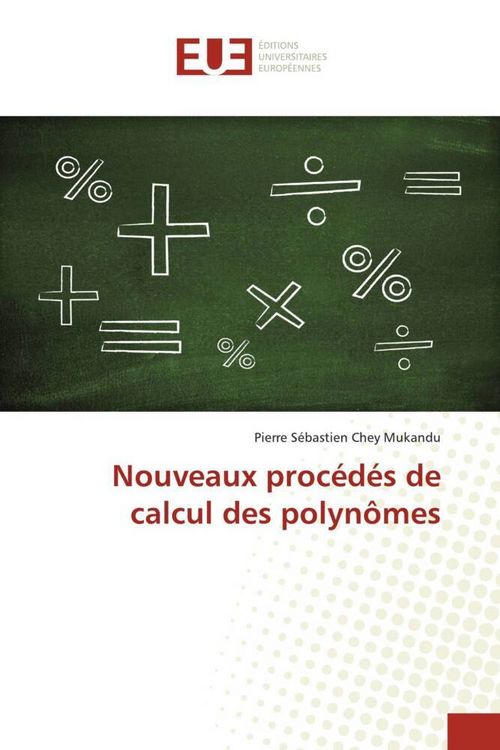 Produktbild: Nouveaux proc&eacute;d&eacute;s de calcul des polyn&ocirc;mes