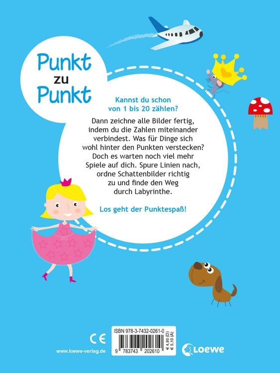 Produktbild: Punkt zu Punkt - Mit den Zahlen von 1 bis 20