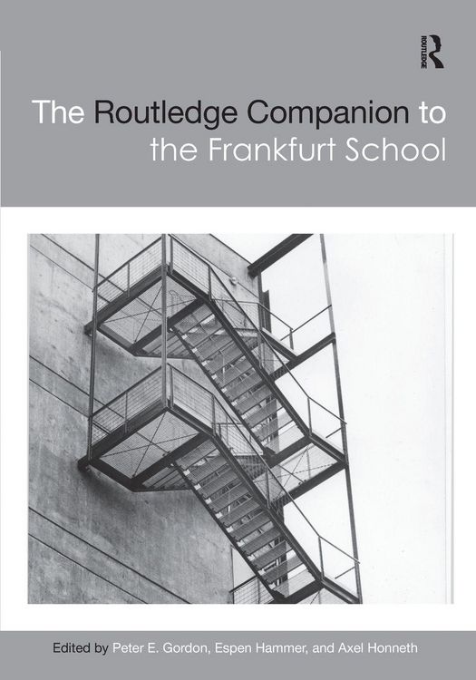 Produktbild: The Routledge Companion to the Frankfurt School