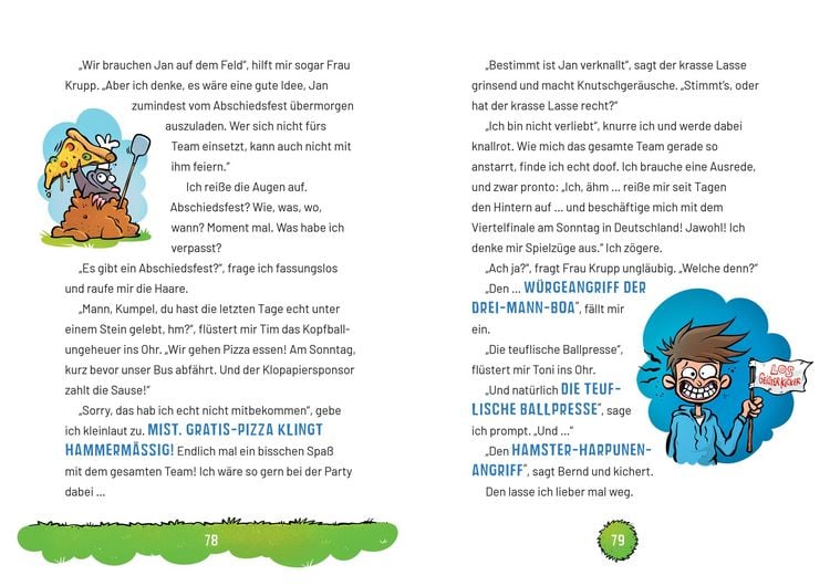 Produktbild: Die Geisterkicker - Falsches Spiel und Eis am Stiel (Band 2)