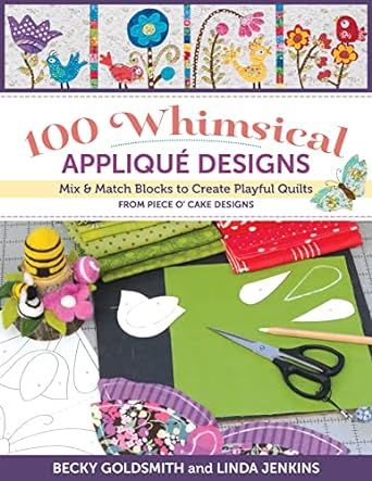 Produktbild: 100 Whimsical Appliqu&eacute; Designs