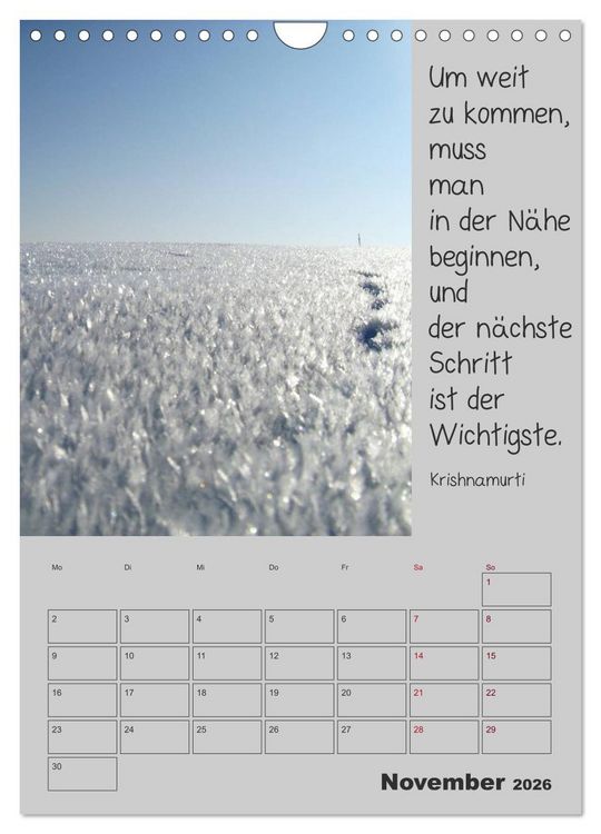 Produktbild: Motivationshilfe (Wandkalender 2026 DIN A4 hoch), CALVENDO Monatskalender