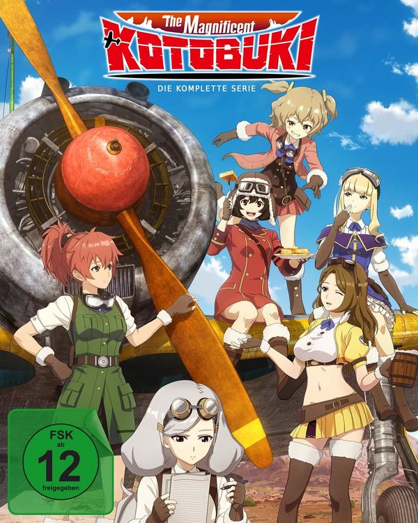 Produktbild: The Magnificent Kotobuki - Gesamtbox (Episode 1-12) [3 BRs]