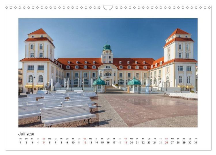 Produktbild: Ostsee - Spaziergang am Meer (Wandkalender 2026 DIN A3 quer), CALVENDO Monatskalender