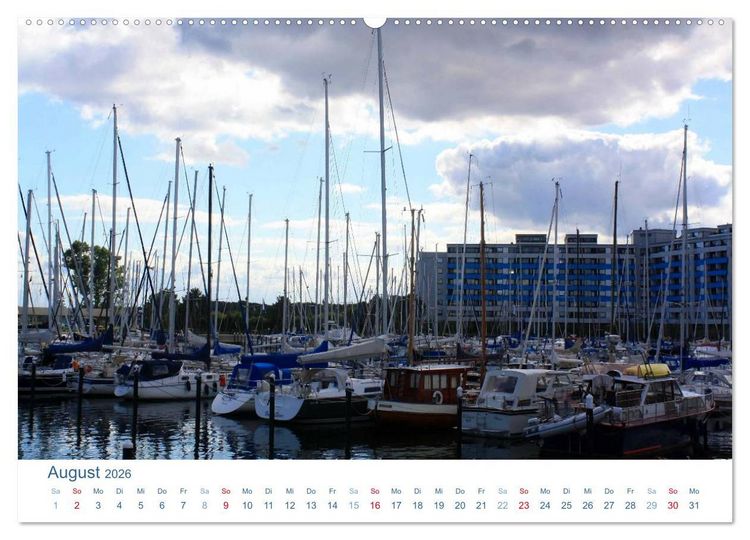 Produktbild: Schwansen 2026. Impressionen zwischen Schlei und Ostsee (Wandkalender 2026 DIN A2 quer), CALVENDO Monatskalender