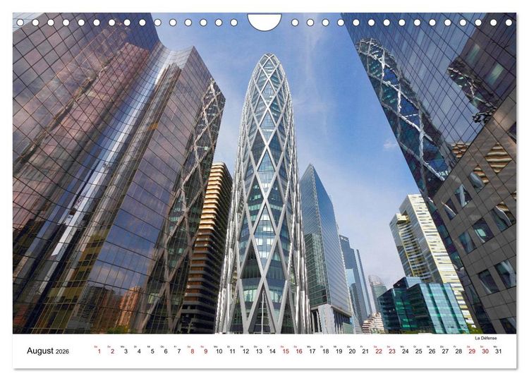 Produktbild: Paris - zwischen gestern und morgen (Wandkalender 2026 DIN A4 quer), CALVENDO Monatskalender