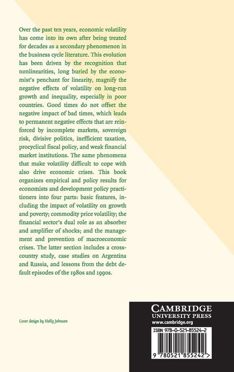 Produktbild: Managing Economic Volatility and Crises