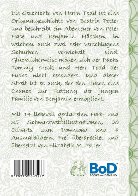 Produktbild: Die Geschichte von Herrn Todd (inklusive Ausmalbilder und Cliparts zum Download)