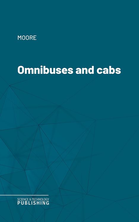 Produktbild: Omnibuses and cabs