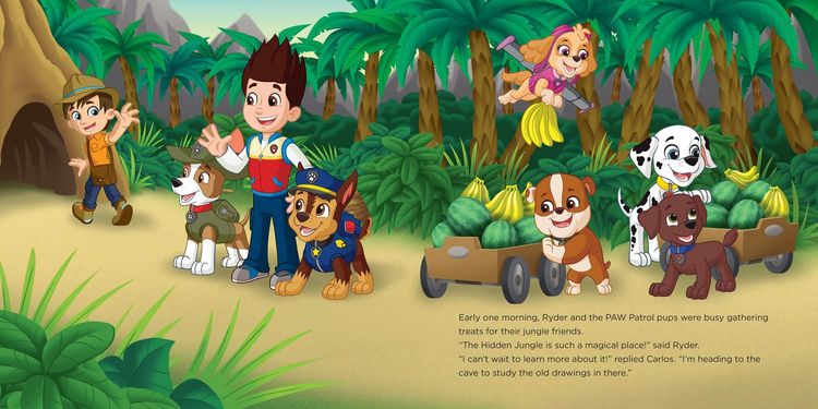 Produktbild: PAW Patrol Jungle Pups Adventure Picture Book