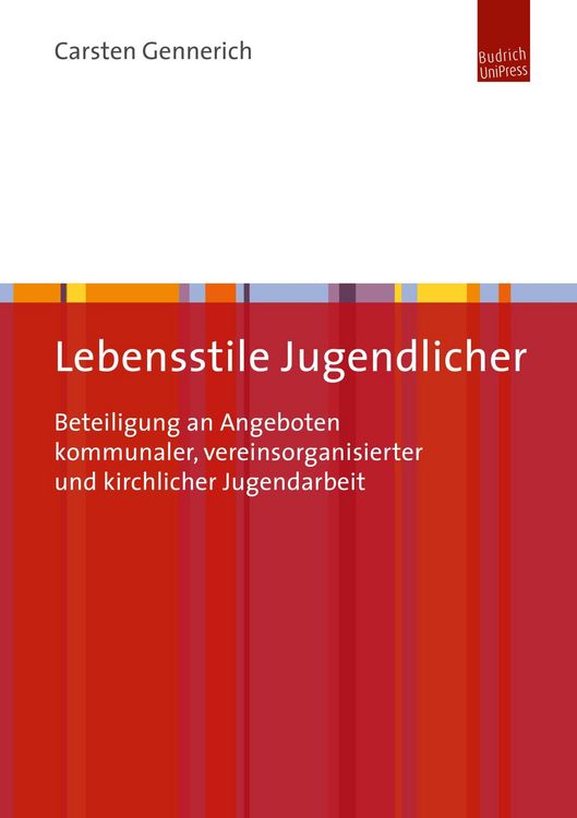 Produktbild: Lebensstile Jugendlicher