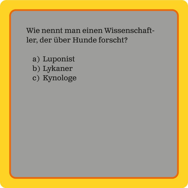 Produktbild: Das Hunde-Quiz (Neuauflage)