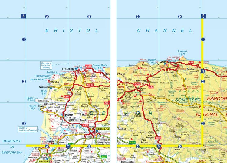 Produktbild: SOUTH WEST ENGLAND A-Z RD PB