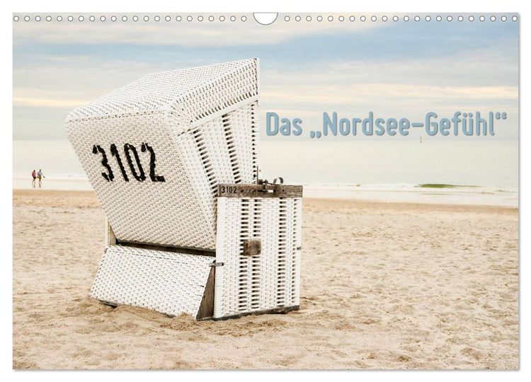 Produktbild: Das "Nordsee-Gef&uuml;hl" (Wandkalender 2026 DIN A3 quer), CALVENDO Monatskalender