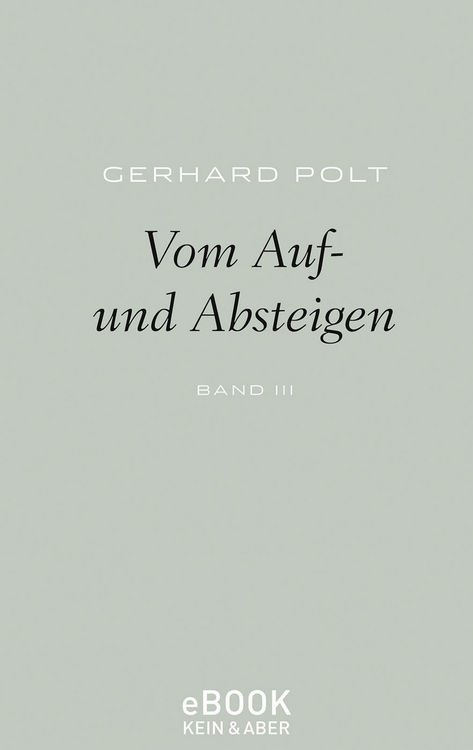 Produktbild: Vom Auf- und Absteigen