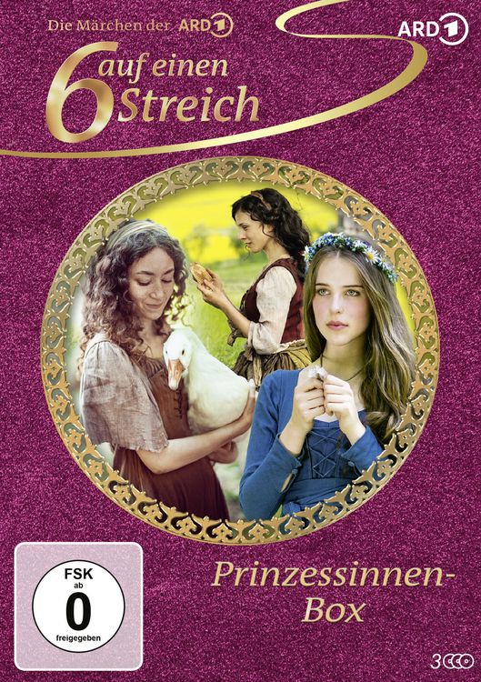 Produktbild: Sechs auf einen Streich - Prinzessinnen-Box [3 DVDs]