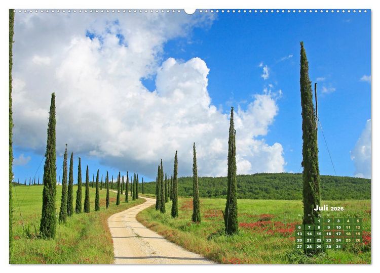 Produktbild: Alleen: Der Weg ist das Ziel (hochwertiger Premium Wandkalender 2026 DIN A2 quer), Kunstdruck in Hochglanz