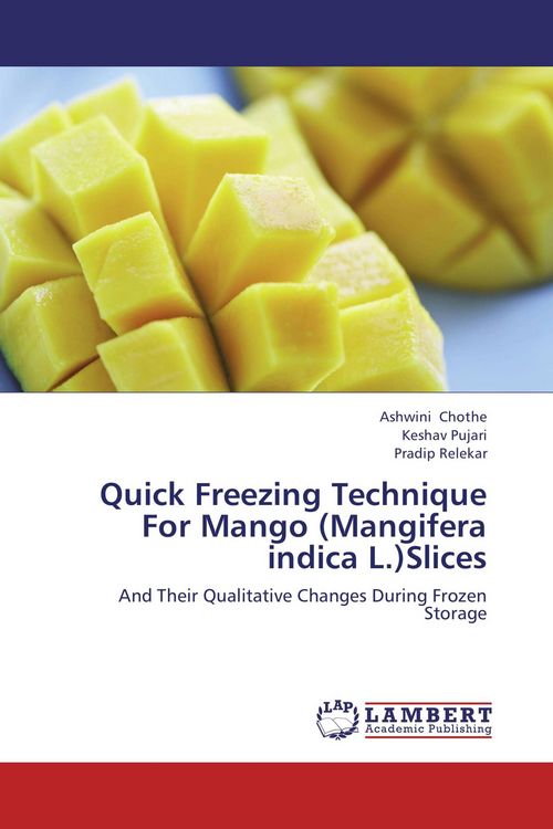 Produktbild: Quick Freezing Technique For Mango (Mangifera indica L.)Slices