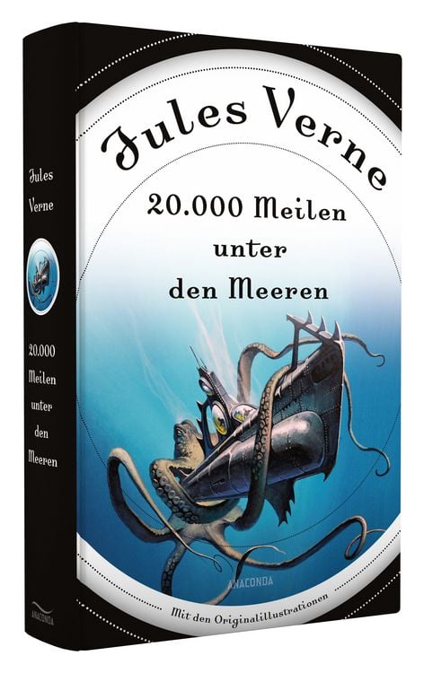 Produktbild: 20000 Meilen unter den Meeren (Roman) - mit Illustrationen