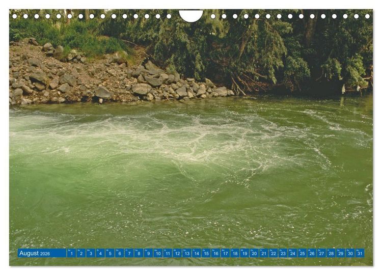 Produktbild: See Genezareth und Jordan-Fluss. Orte der Bibel (Wandkalender 2026 DIN A4 quer), CALVENDO Monatskalender