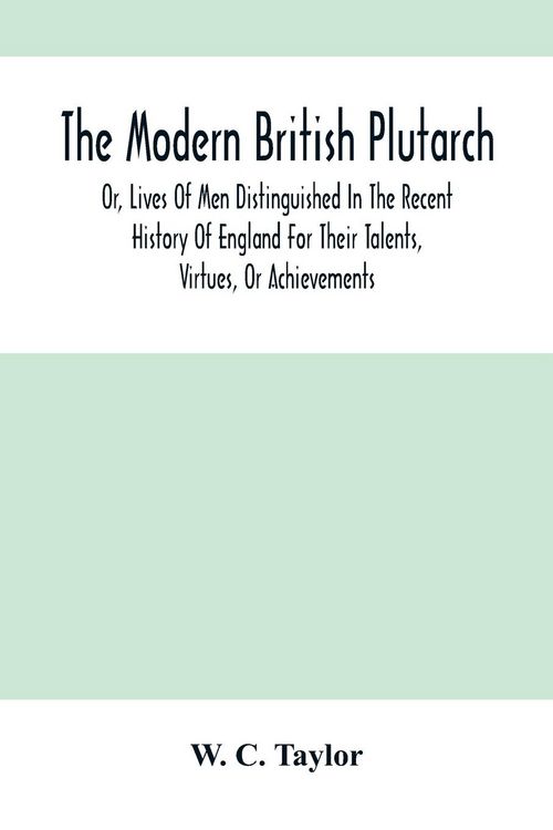 Produktbild: The Modern British Plutarch