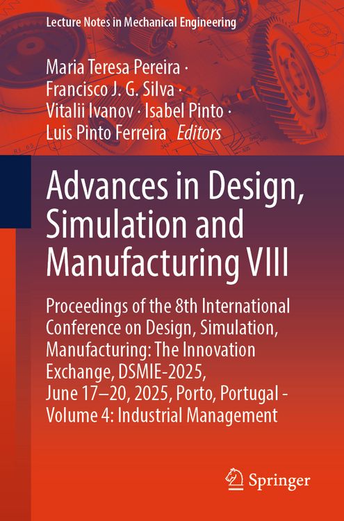 Produktbild: Advances in Design, Simulation and Manufacturing VIII