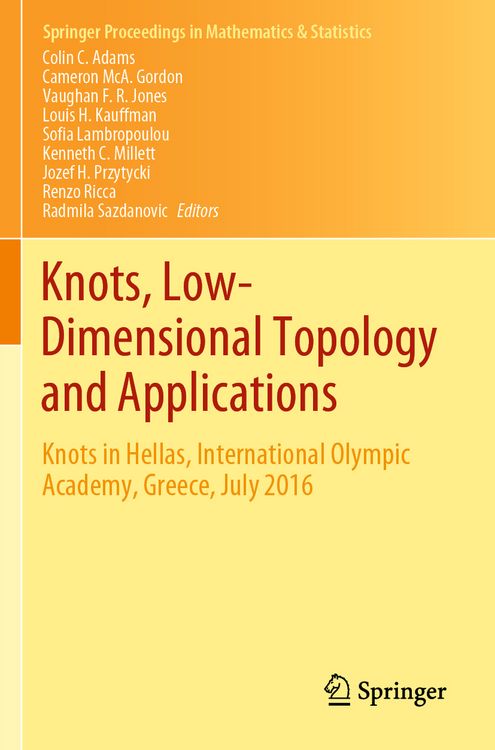 Produktbild: Knots, Low-Dimensional Topology and Applications