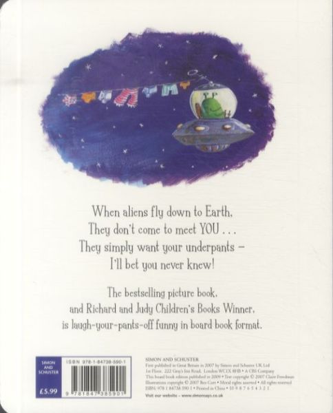 Produktbild: Freedman, C: Aliens Love Underpants!