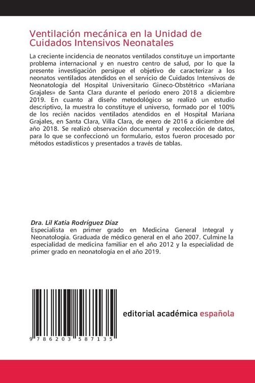 Produktbild: Ventilaci&oacute;n mec&aacute;nica en la Unidad de Cuidados Intensivos Neonatales