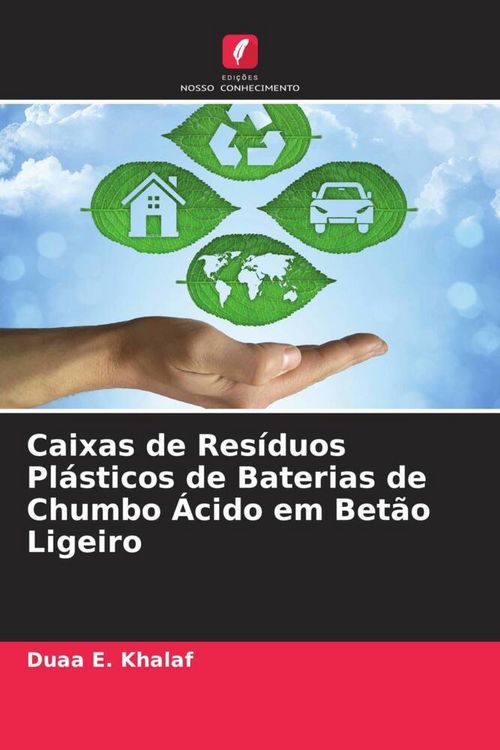 Produktbild: Caixas de Res&iacute;duos Pl&aacute;sticos de Baterias de Chumbo &Aacute;cido em Bet&atilde;o Ligeiro
