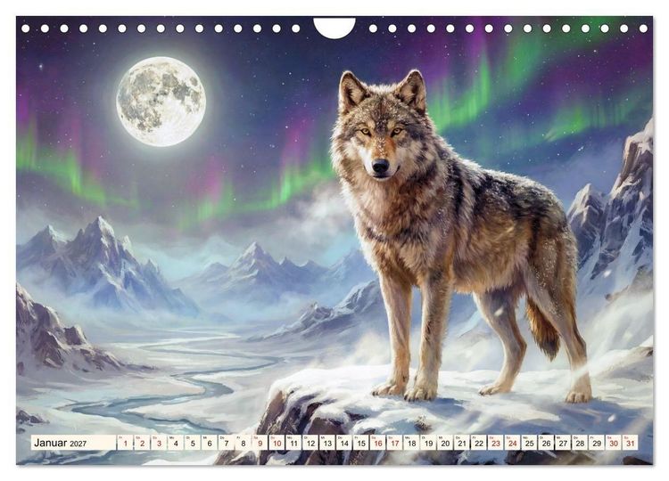 Produktbild: Gesch&ouml;pfe der Legenden - Eine Reise durch die Welt mystischer Wesen (Wandkalender 2027 DIN A4 quer), CALVENDO Monatskalender