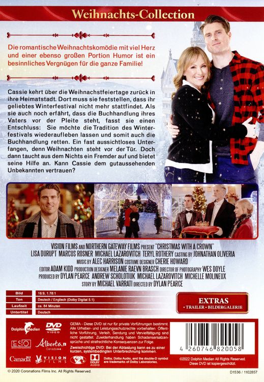 Produktbild: Christmas with a Crown - Ein Prinz zu Weihnachten