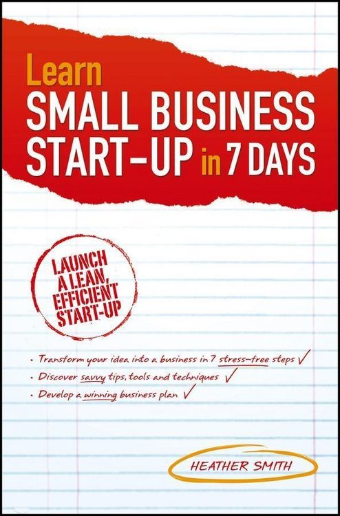 Produktbild: Learn Small Business Startup in 7 Days