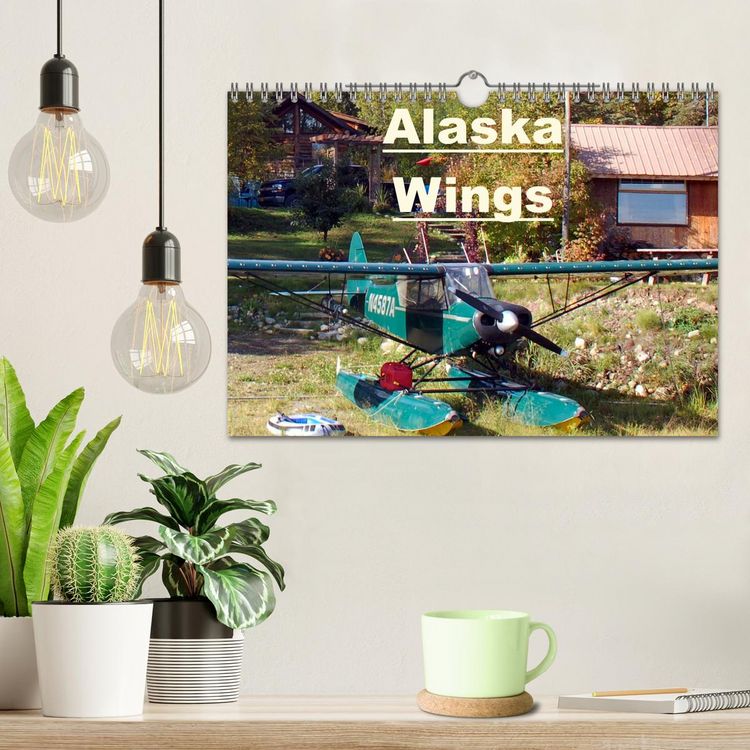 Produktbild: Alaska Wings (Wall Calendar 2026 DIN A4 landscape), CALVENDO 12 Month Wall Calendar