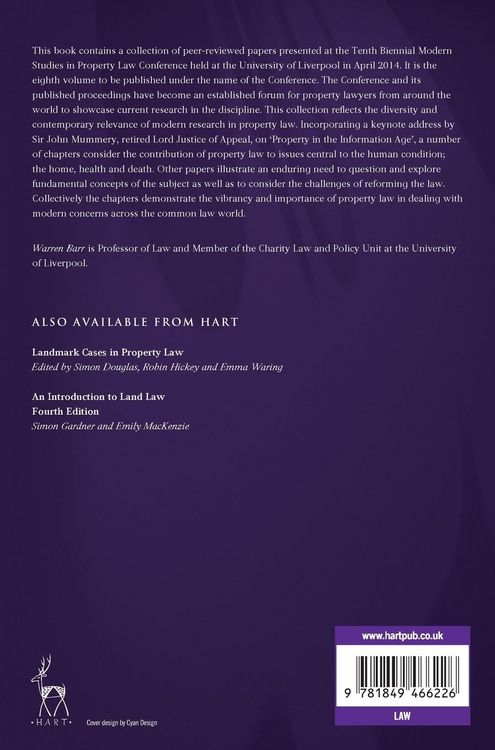 Produktbild: Modern Studies in Property Law - Volume 8