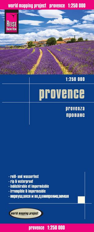 Produktbild: Reise Know-How Landkarte Provence 1 : 250.000
