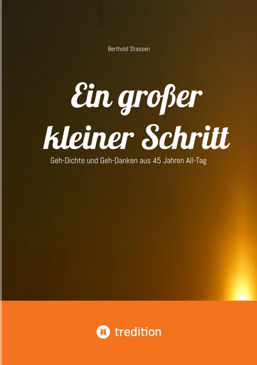 Produktbild: Ein gro&szlig;er kleiner Schritt - Gedichte, Gedanken, Essays