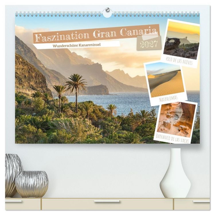 Produktbild: Faszination Gran Canaria (hochwertiger Premium Wandkalender 2027 DIN A2 quer), Kunstdruck in Hochglanz