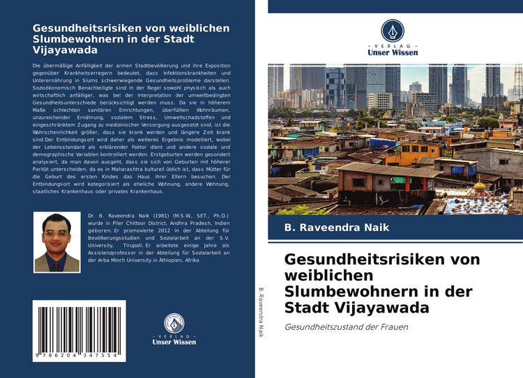 Produktbild: Gesundheitsrisiken von weiblichen Slumbewohnern in der Stadt Vijayawada
