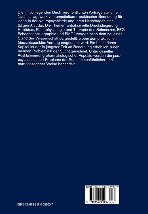 Produktbild: Aktuelle Probleme der Neuropsychiatrie