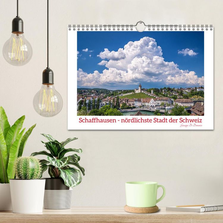 Produktbild: Schaffhausen - n&ouml;rdlichste Stadt der Schweiz (Wandkalender 2026 DIN A4 quer), CALVENDO Monatskalender