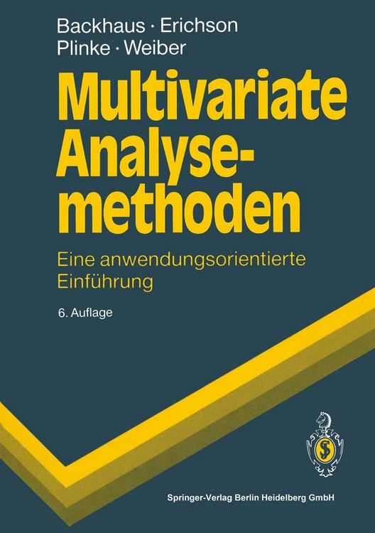 Produktbild: Multivariate Analysemethoden